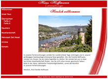 Tablet Screenshot of haus-hoffmann.de